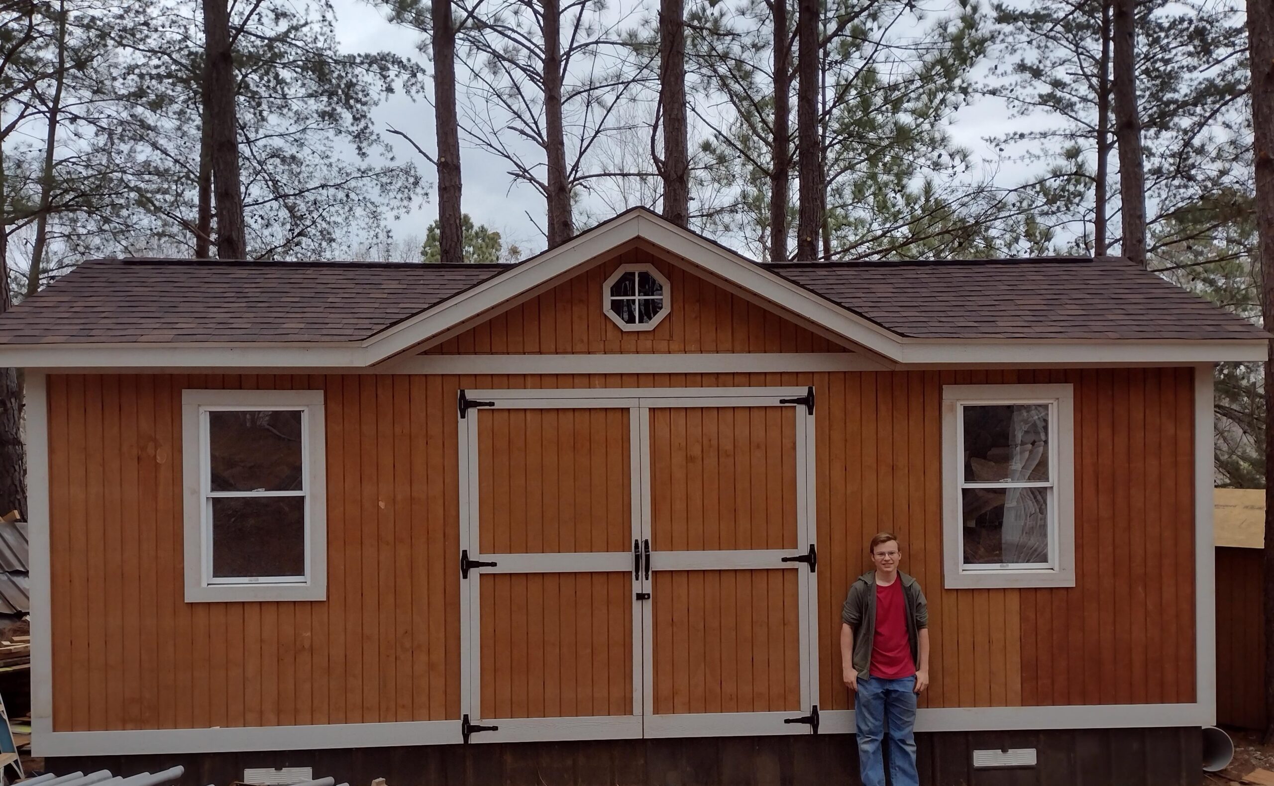 CUSTOM SHED BUILDING — photo 1