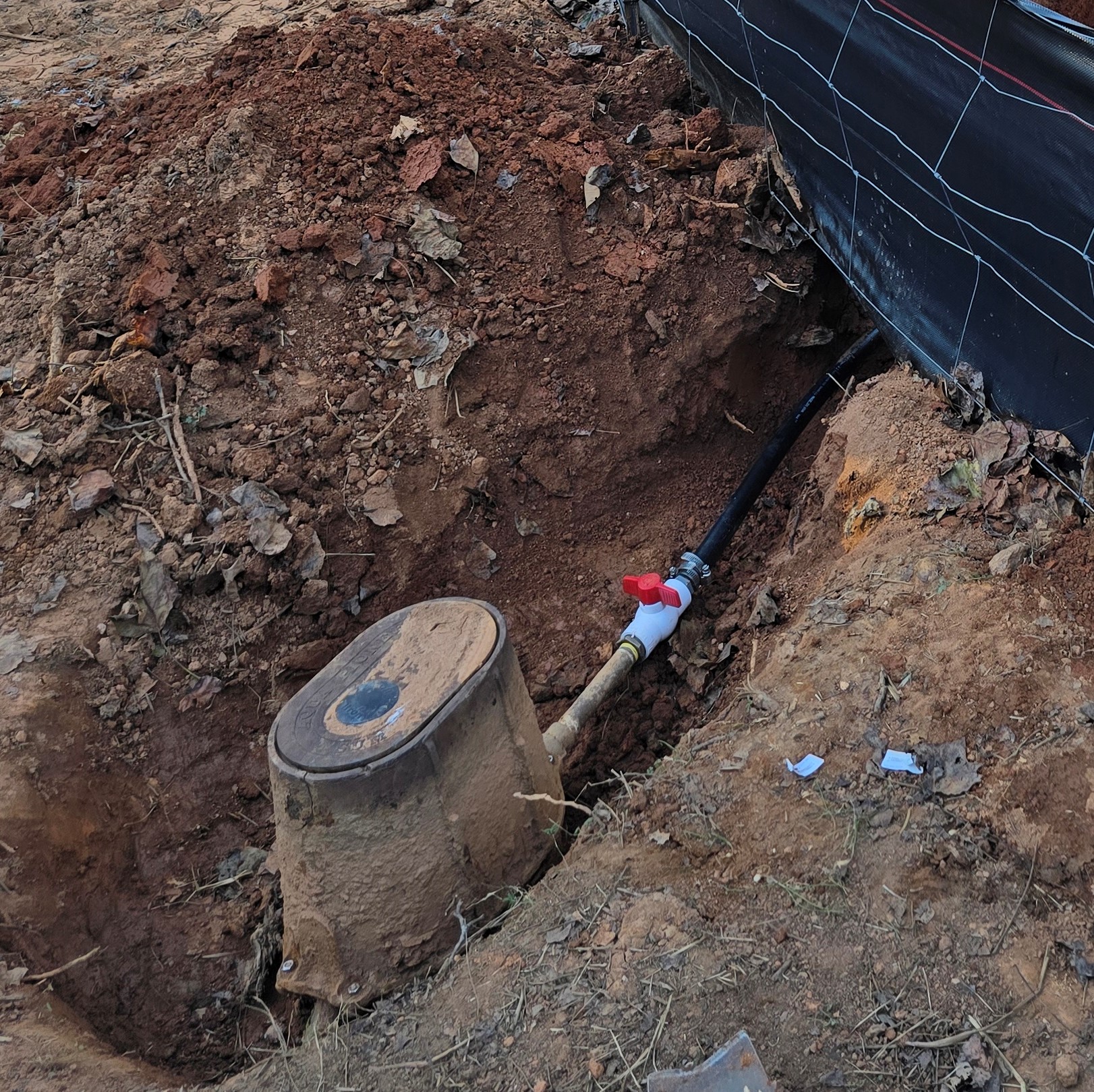 WATER MAIN INSTALLATION — photo 1